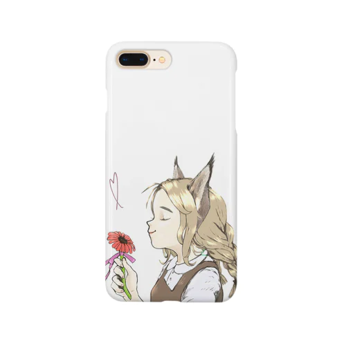 オオカミとガーベラ Smartphone Case