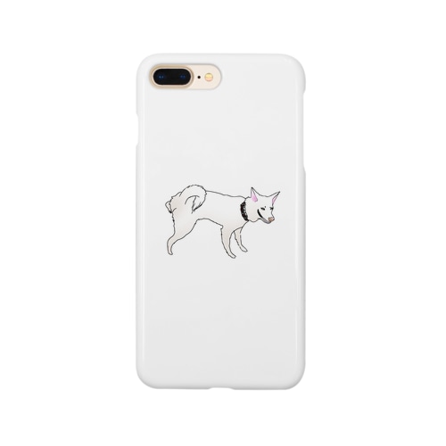 白犬ぷくちゃん Smartphone Case