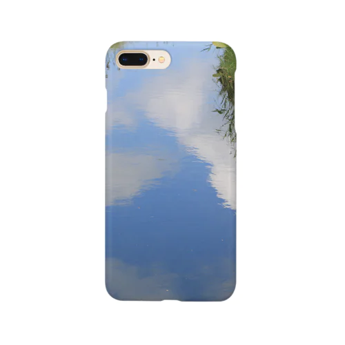 ブルースカイin the lake Smartphone Case