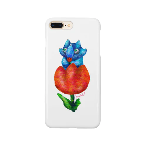Triceratops -tulip- Smartphone Case