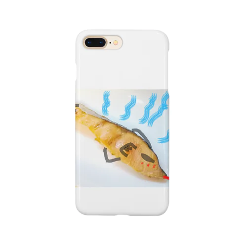 マブダチの強面紅鮭さん。ホットバージョン。 Smartphone Case