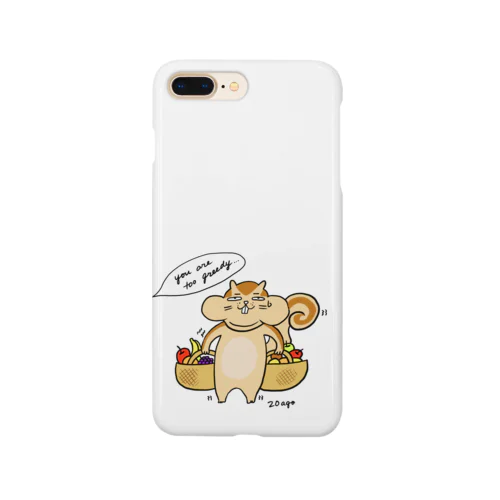 よくばるリスくん Smartphone Case