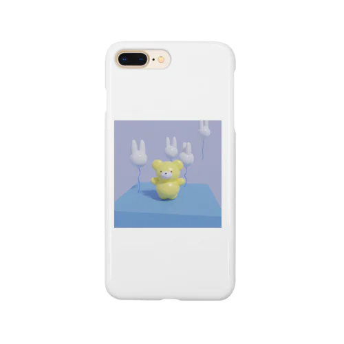 水色くまさん Smartphone Case