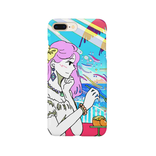 オレンジの陽射 Smartphone Case