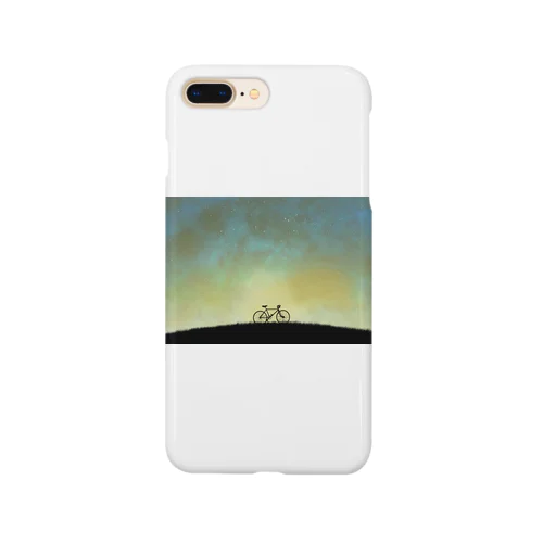 自転車と夜空 Smartphone Case