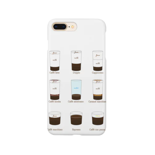 カフェで何飲むか迷った時。 Smartphone Case