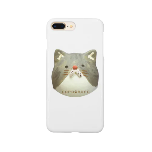 ころもの　ぶちねこ　かお Smartphone Case