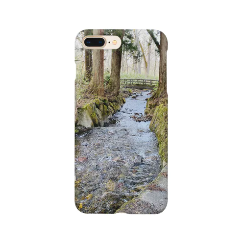 水の流れ　橋越えて Smartphone Case