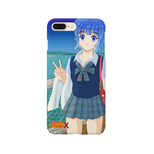 四国で由里ちゃんと一緒。 Smartphone Case