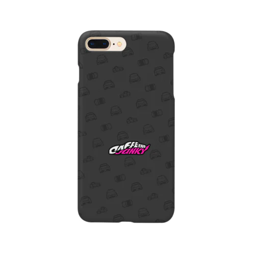 カプチラシ　黒 Smartphone Case