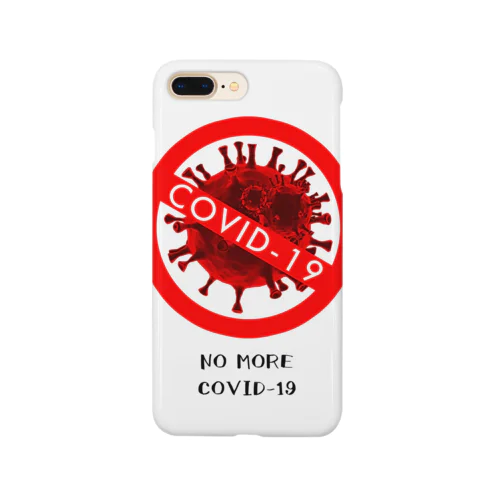 NO MORE COVID-19 スマホケース