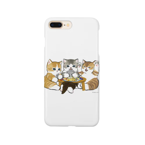 ボードゲームであそぶ猫 Smartphone Case