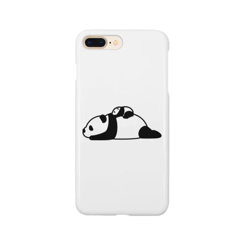 パンダの親子（休憩中） Smartphone Case