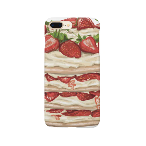 strawberry cake スマホケース