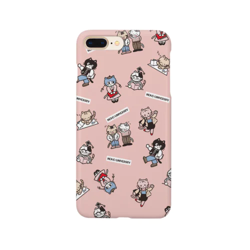 neko university ピンク Smartphone Case