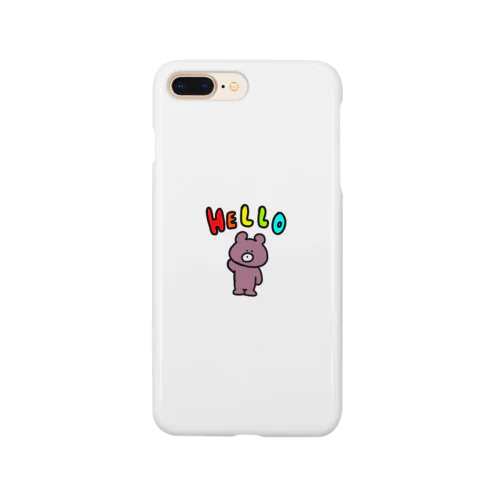 Hello くまくん Smartphone Case