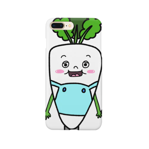 だいこさん【Let's Vegetables】 Smartphone Case