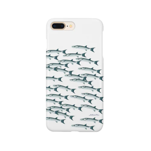 魚の群れ タツカマス/ブラックフィンバラクーダ Smartphone Case