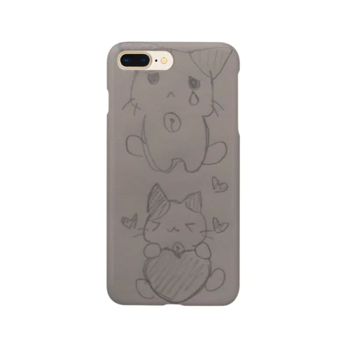 下書きのまま猫 Smartphone Case