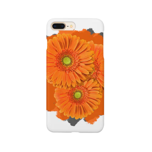 オレンジ色のガーベラ Smartphone Case