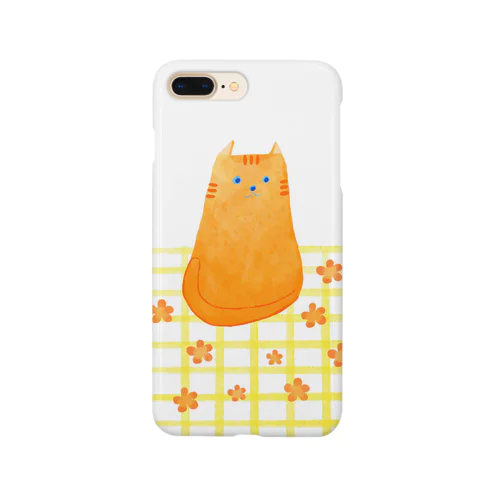 orange cat スマホケース