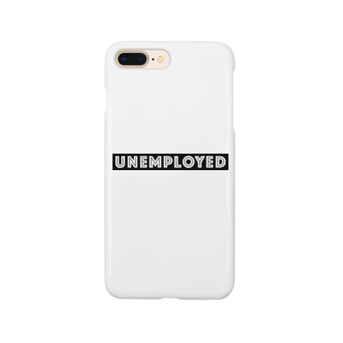 ニート UNEMPLOYED　- black ver. 02 - Smartphone Case