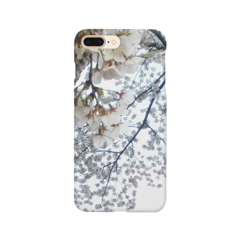 白い桜 Smartphone Case