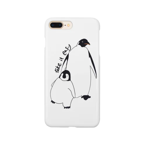 Penguins ペンギン親子 Smartphone Case