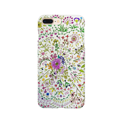 お花の曼陀羅 Smartphone Case