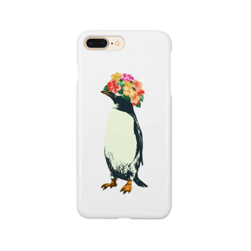 flower penguin スマホケース