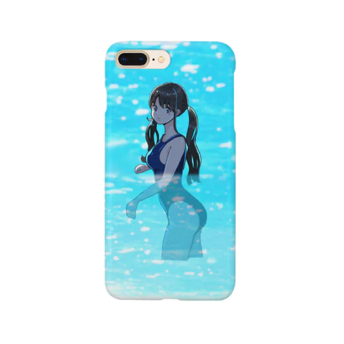 スクール水着の女の子 Smartphone Case