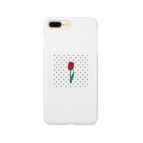 チューリップってなんでも可愛くみえるよね Smartphone Case