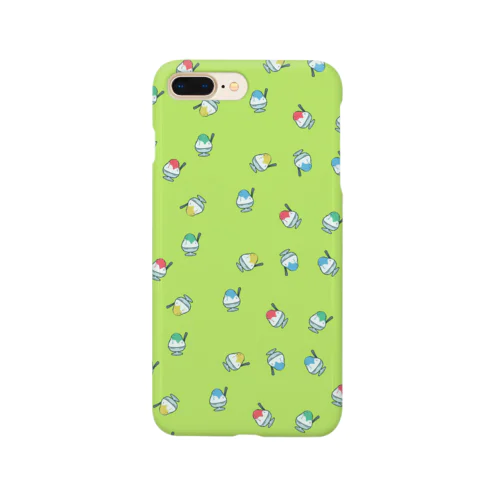 カラフルかき氷柄 Smartphone Case