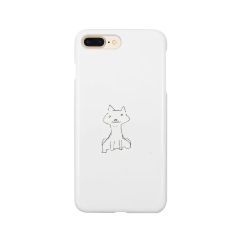 遠くを見つめる猫 Smartphone Case