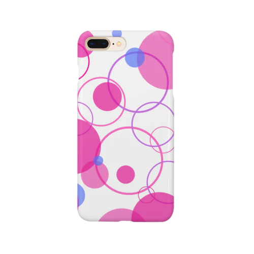 pink×bule Smartphone Case