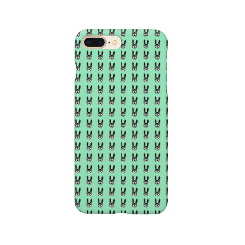 グリーン連続癖うさぎ Smartphone Case