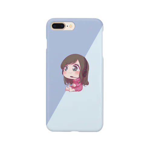 Layseeちゃんゲームver.（blue） Smartphone Case