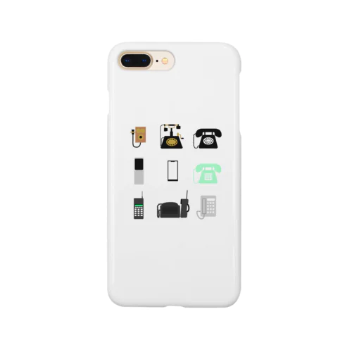 電話の歴史 Smartphone Case