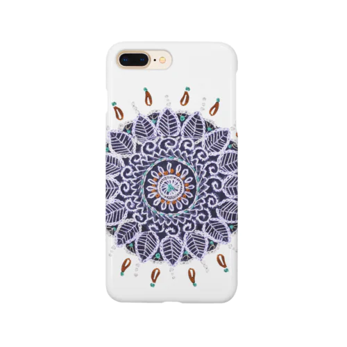 アラベスク刺繡 ✸ ホワイト Smartphone Case