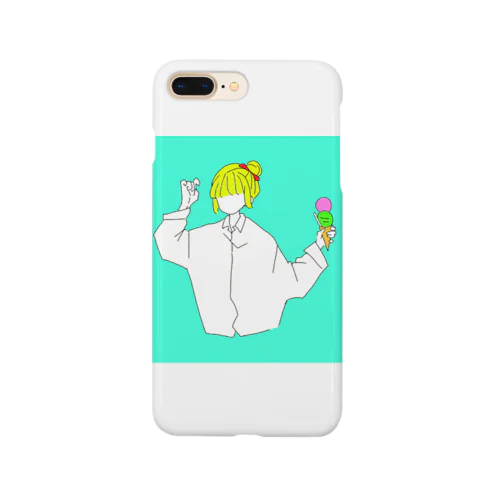 アイスと女の子 Smartphone Case