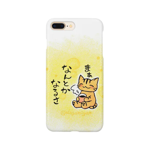 まぁなんとかなるさニャンコ Smartphone Case