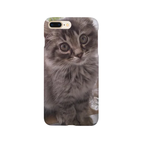 ふわりん銀 Smartphone Case