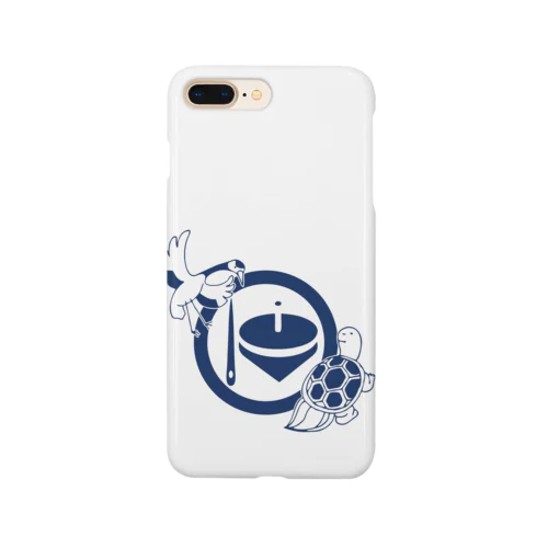 鶴亀（紺 Smartphone Case