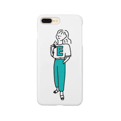 夏の女の子　みずいろ Smartphone Case