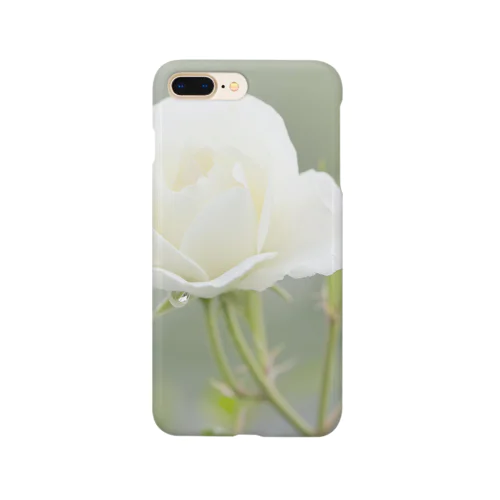 白い薔薇 Smartphone Case