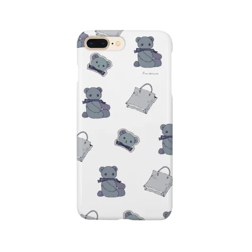 凍ったクマ Smartphone Case