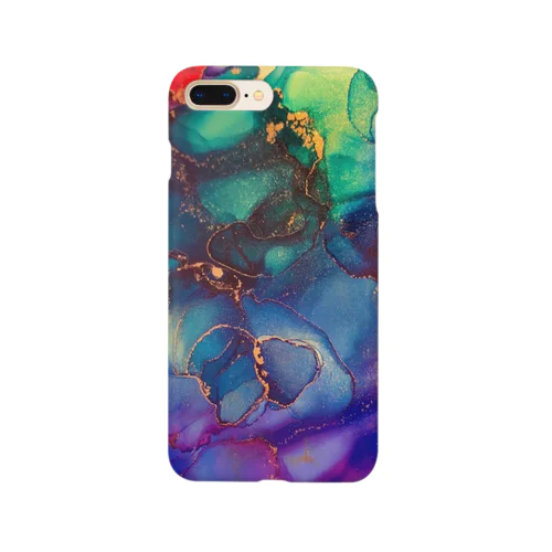 Alcohol ink Art Design Session. Smartphone Case