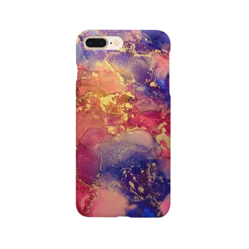 Alcohol ink Art Design Session. Smartphone Case