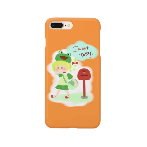 メッセンジャー（orange） Smartphone Case