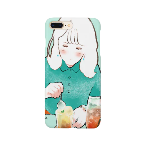 あの子とカフェデートスマホケース Smartphone Case